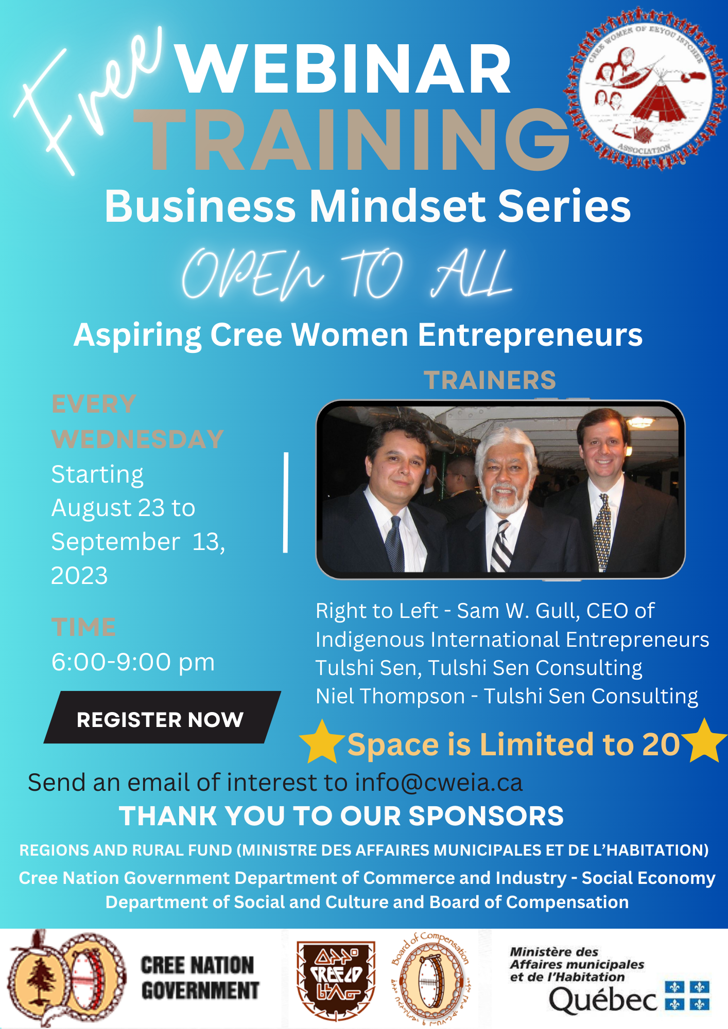 Free Webinar - Business Mindset