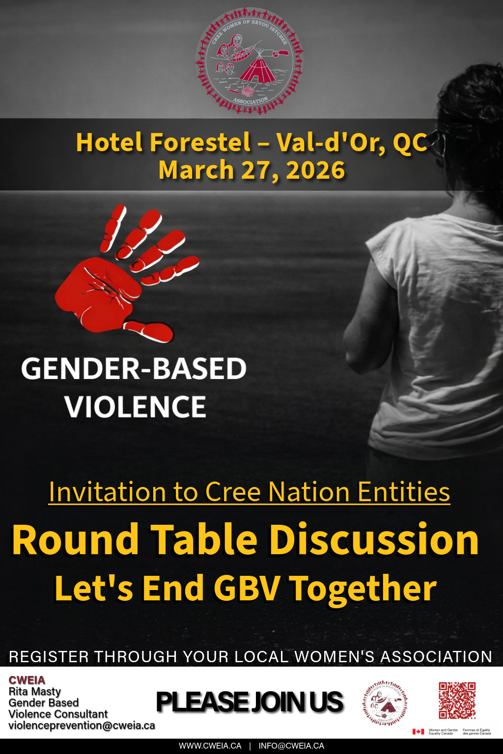 Gender-Based Violence Roundtable - Val-d'Or, QC