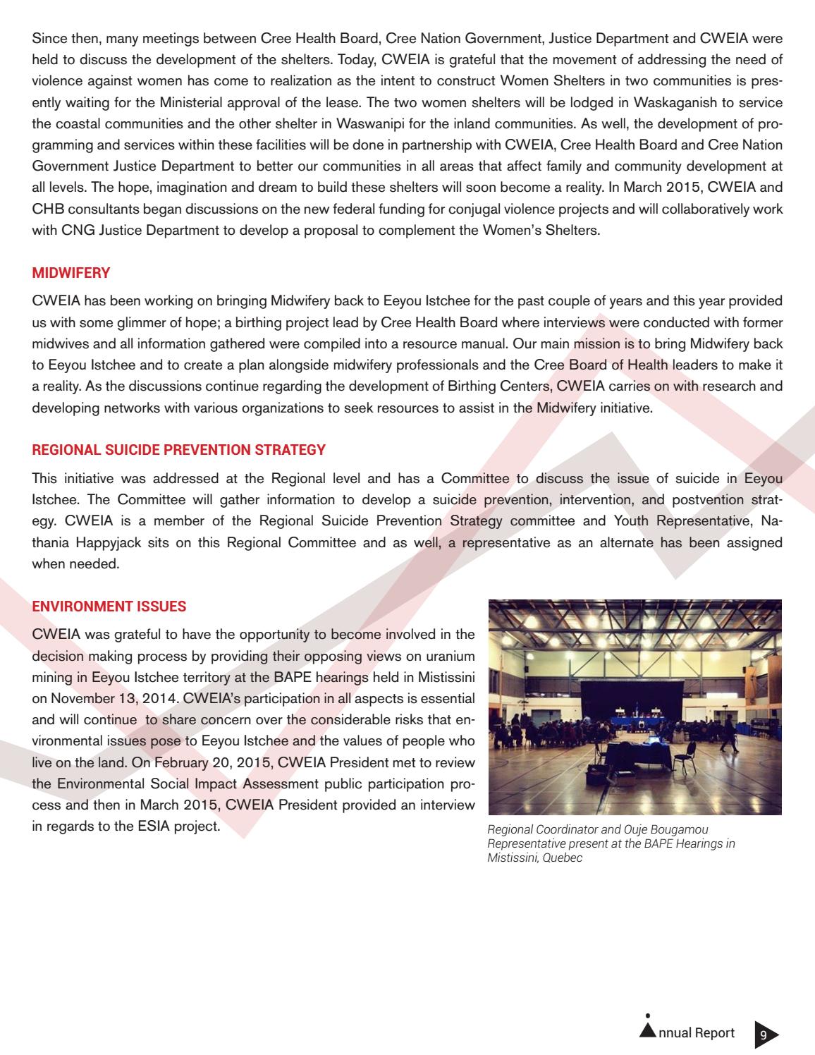 2014-2015 CWEIA Annual Report - page 9