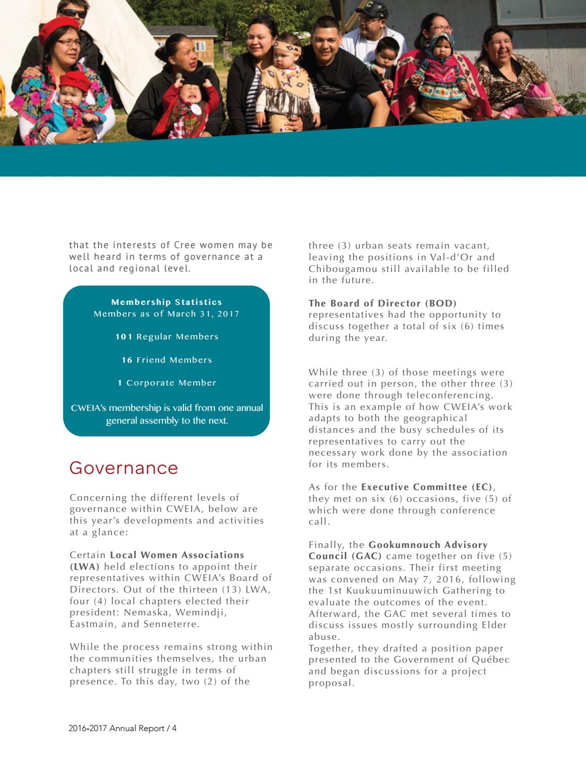 2016-2017 CWEIA Annual Report - page 5
