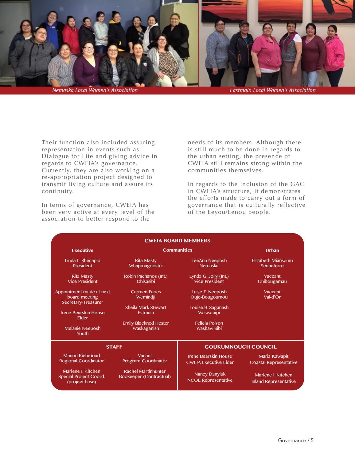 2016-2017 CWEIA Annual Report - page 6