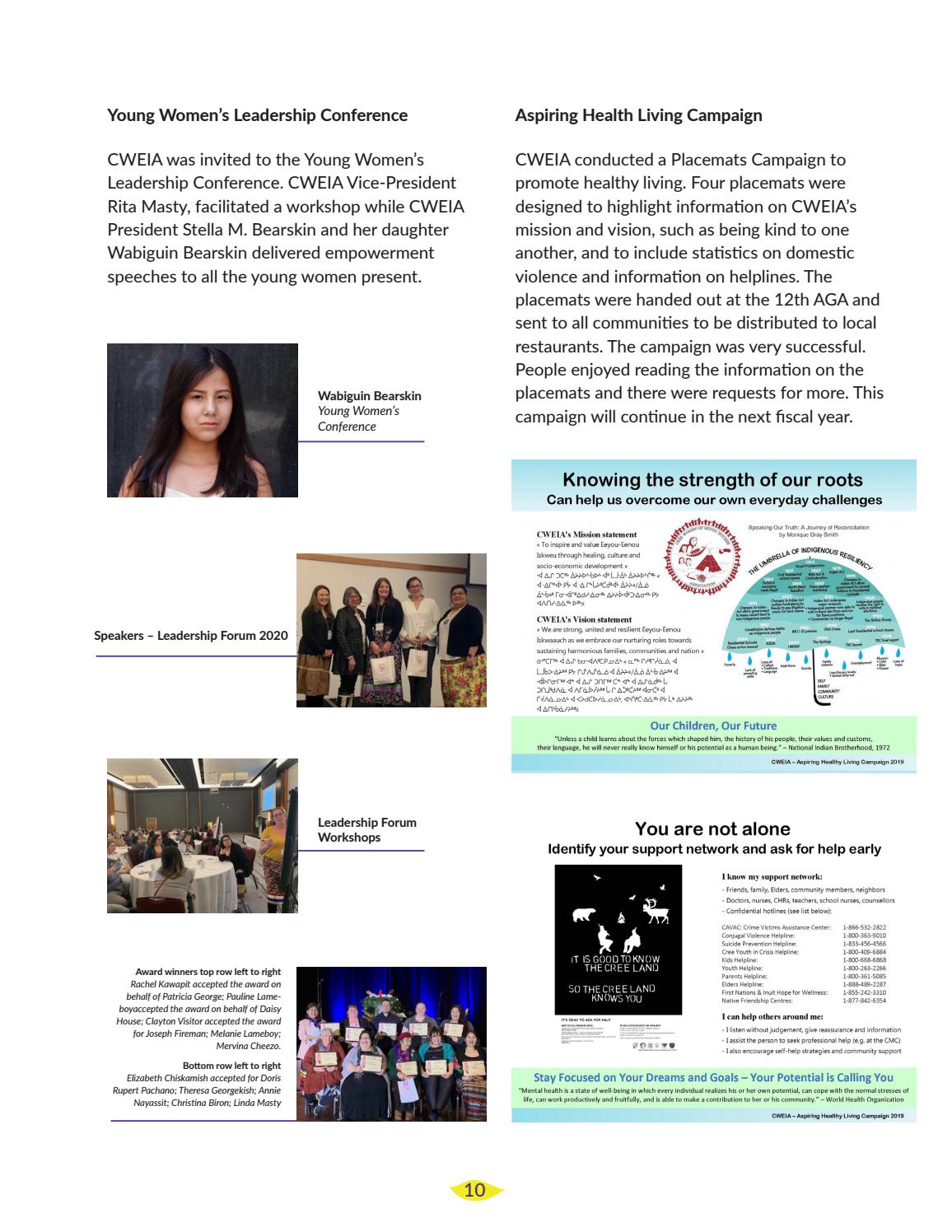 2019-2020 CWEIA Annual Report - page 11