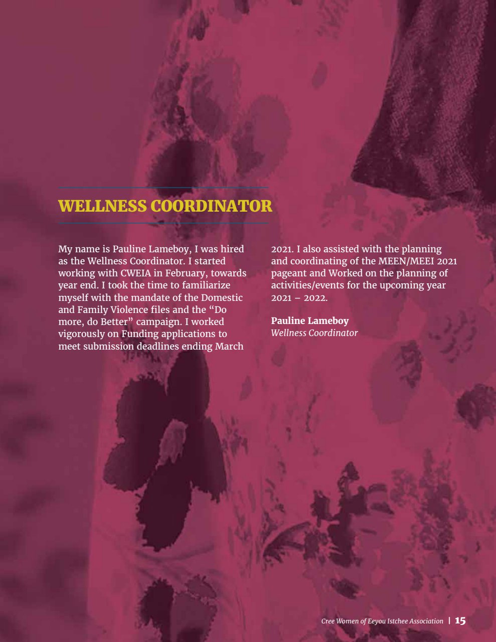 2020-2021 CWEIA Annual Report - page 16