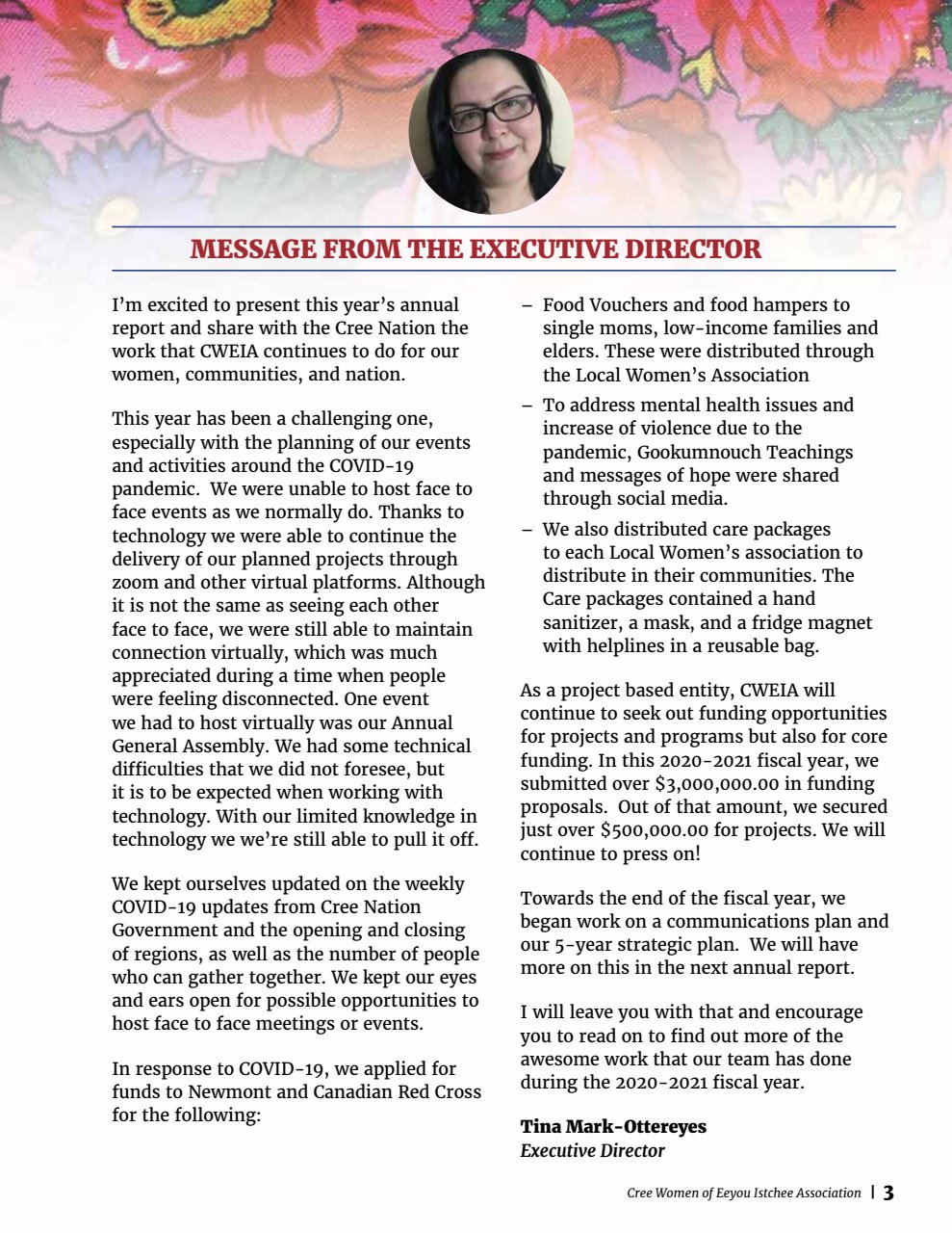 2020-2021 CWEIA Annual Report - page 4