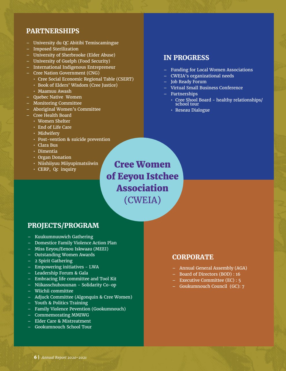 2020-2021 CWEIA Annual Report - page 7