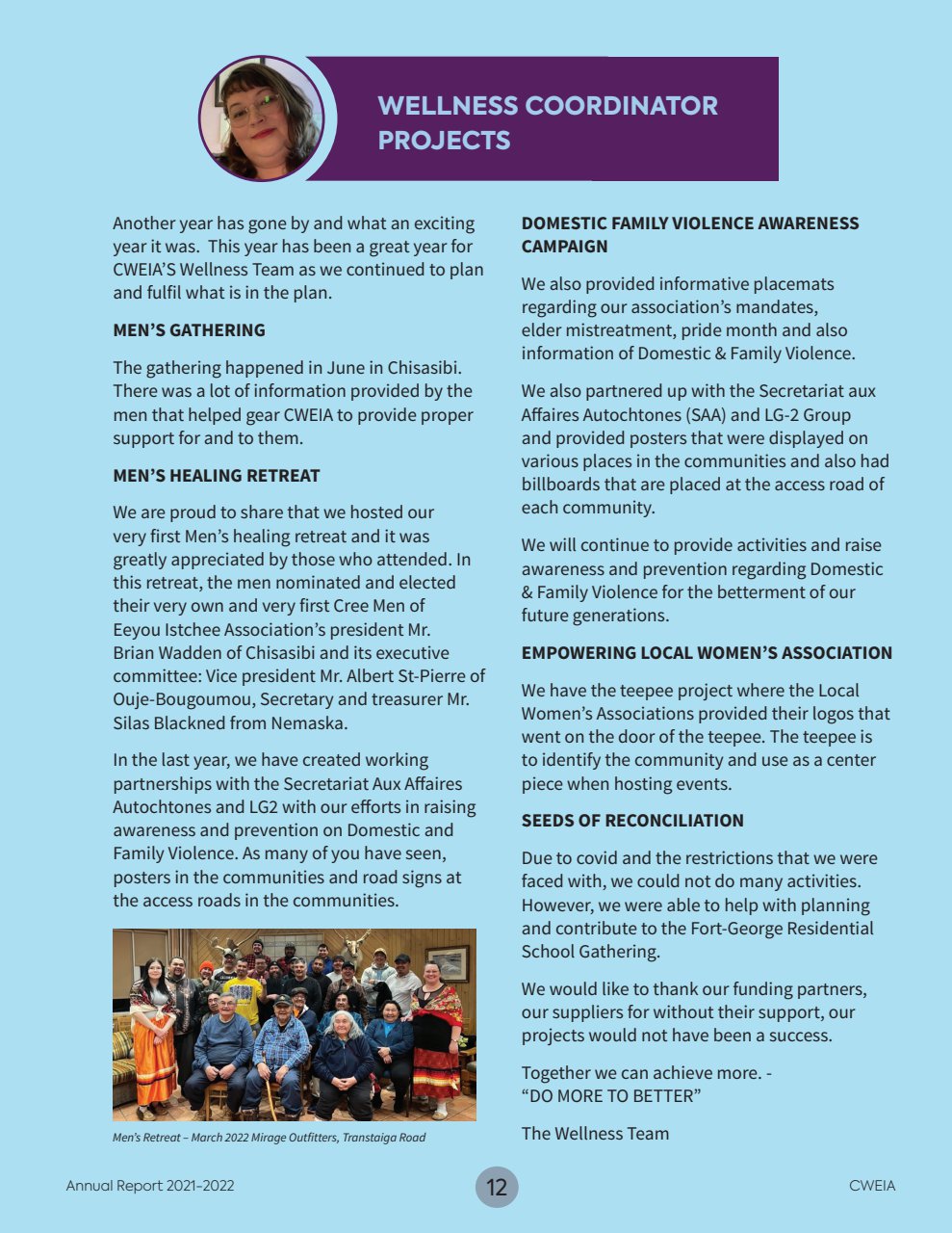 2021-2022 CWEIA Annual Report - page 13