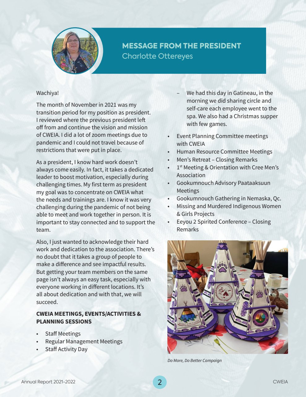 2021-2022 CWEIA Annual Report - page 3