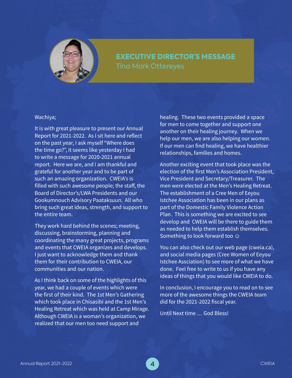 2021-2022 CWEIA Annual Report - page 5