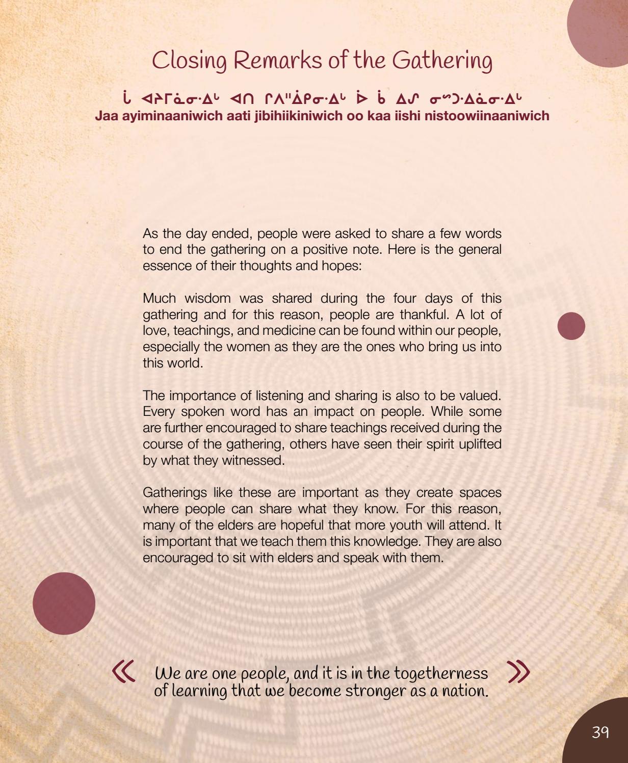 2nd Booklet from the Kuukuminuwich Gatherings - page 51